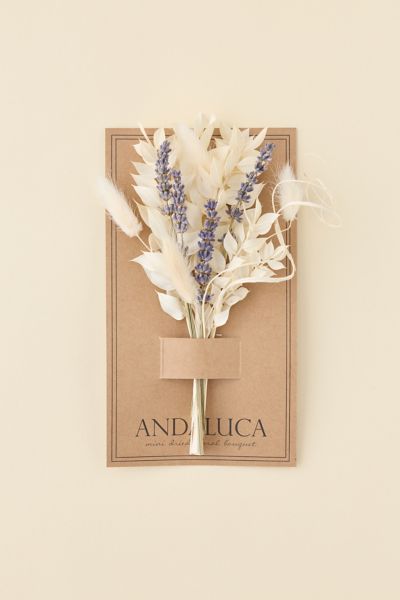 Andaluca Mini Lavender Bunnytail Dried Bouquet