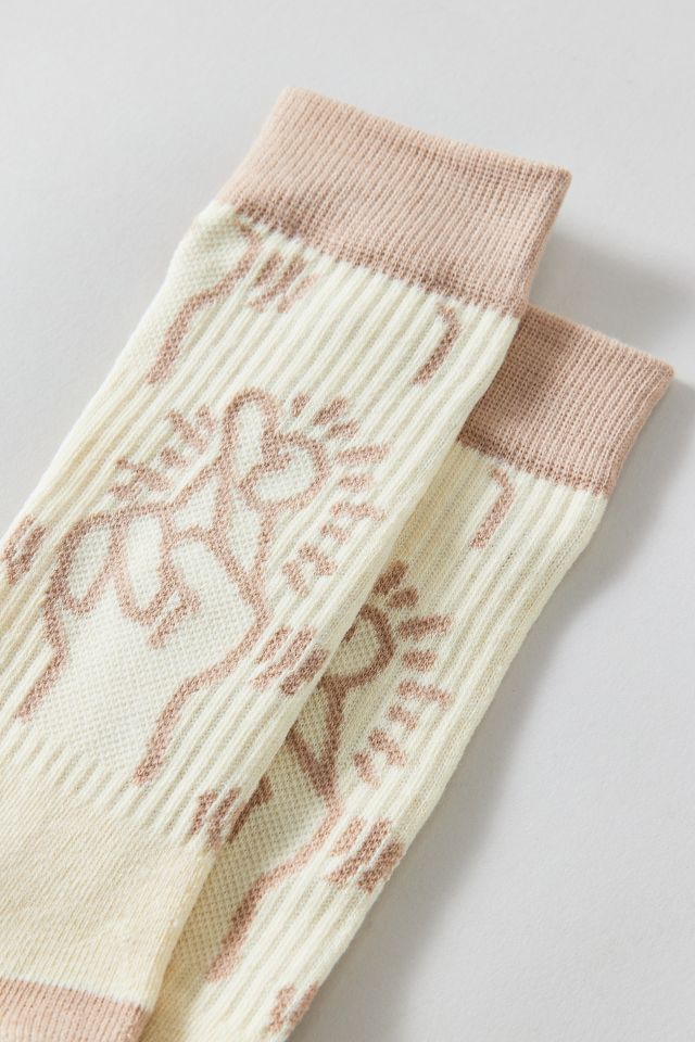 Chaussettes Keith Haring Crossed Fingers Crew #1