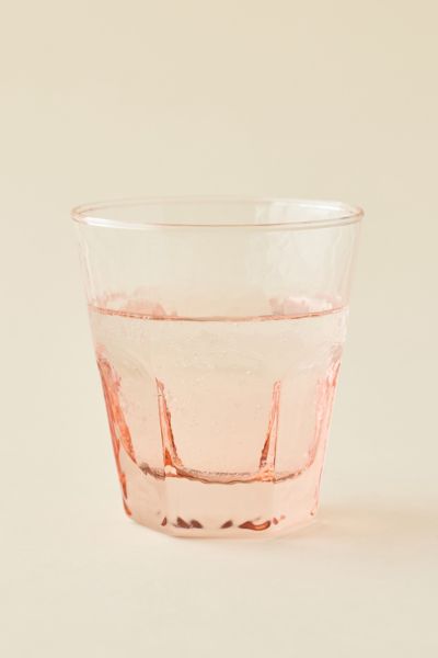 Urban Outfitters Ombre Glass Tumbler Cup In Clear Red At