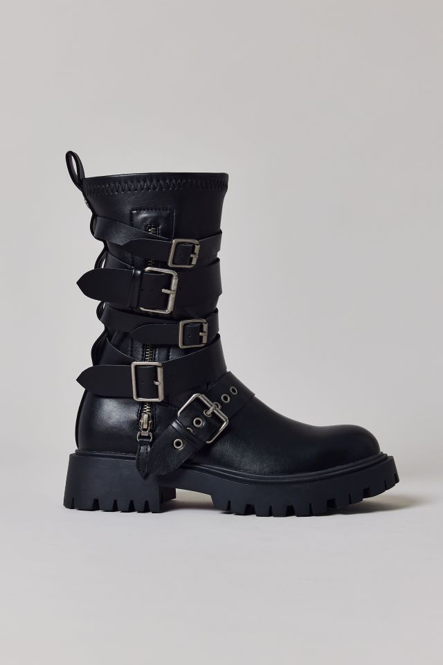 Azalea Wang Spirdy Buckle Boot #1