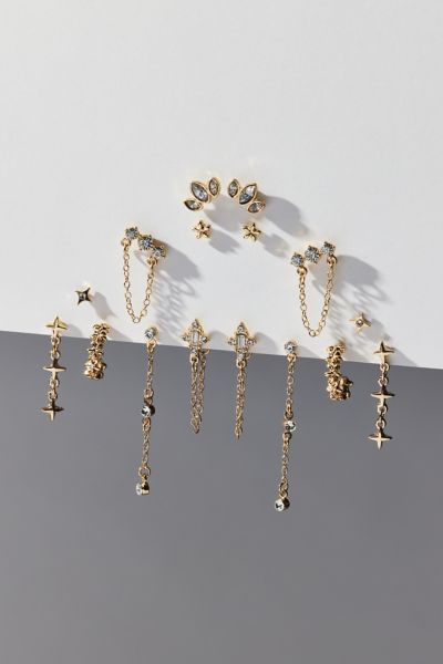 Aria Stone Multi Earring Set