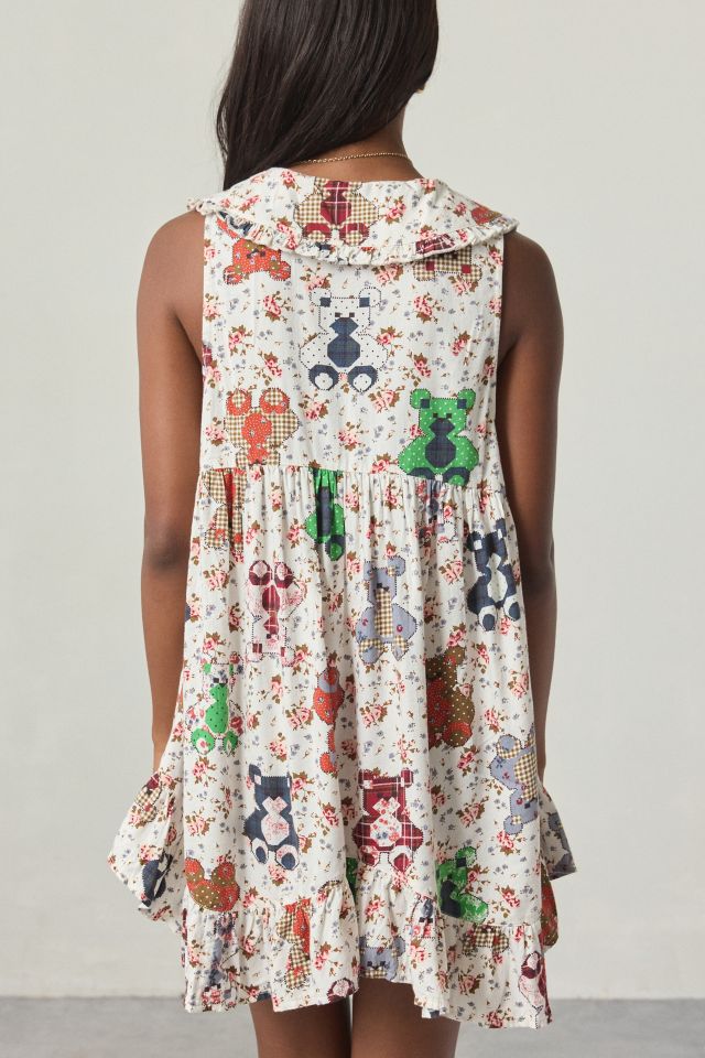 Out From Under Lottie Ruffle Collar Babydoll Sleep Dress #3