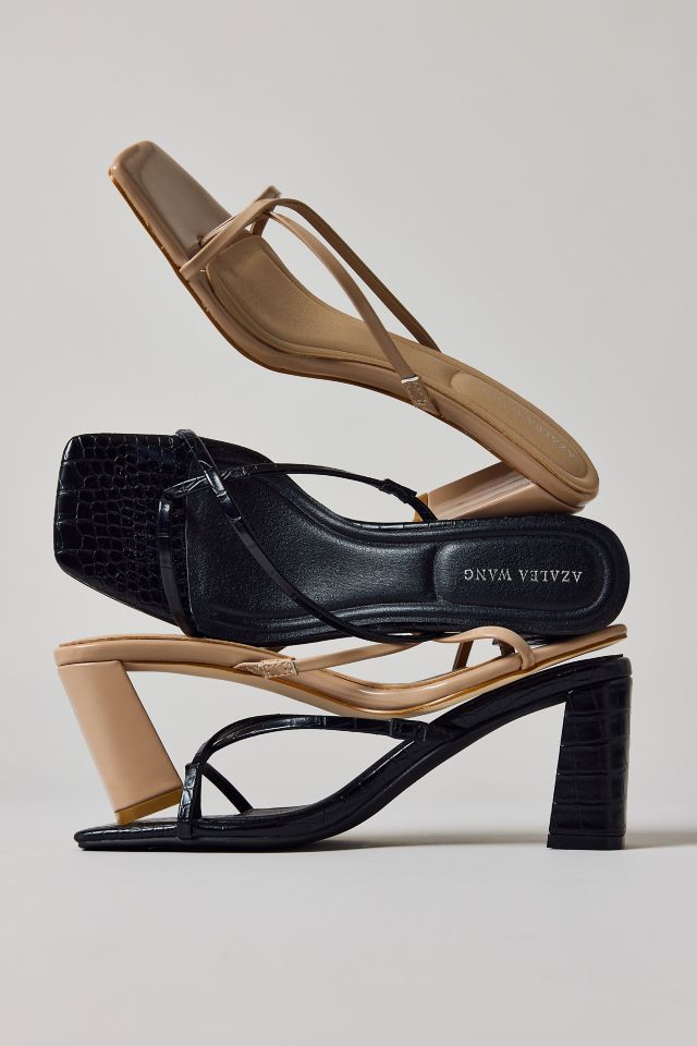 Azalea Wang Vitali Square Toe Mule Heel #4