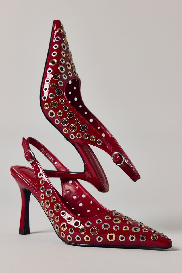 Azalea Wang Felai Metal Rivet High Heels #1