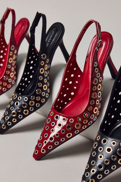 Talons hauts à rivets métalliques Felai Azalea Wang