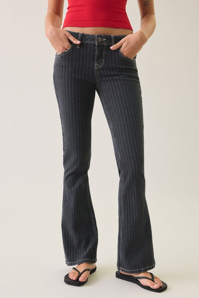 BDG Brooke Printed Low-Rise Flare Jeans #1