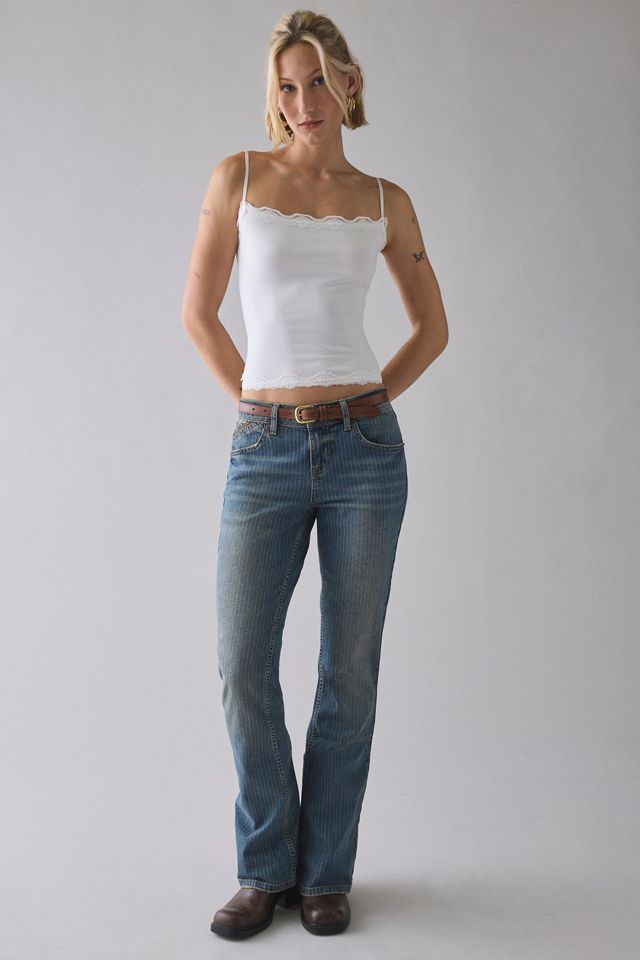 BDG Brooke Printed Low-Rise Flare Jeans #6