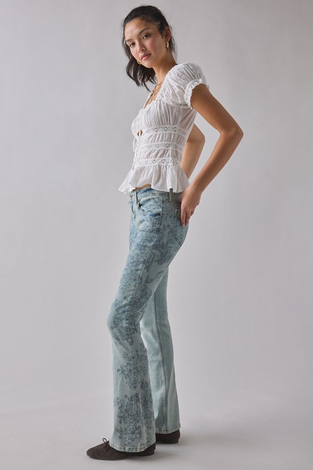 BDG Brooke Printed Low-Rise Flare Jean #2