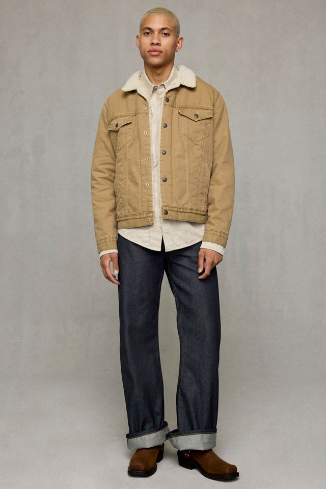Levi’s® Type 3 Fleece Lined Denim Trucker Jacket #1