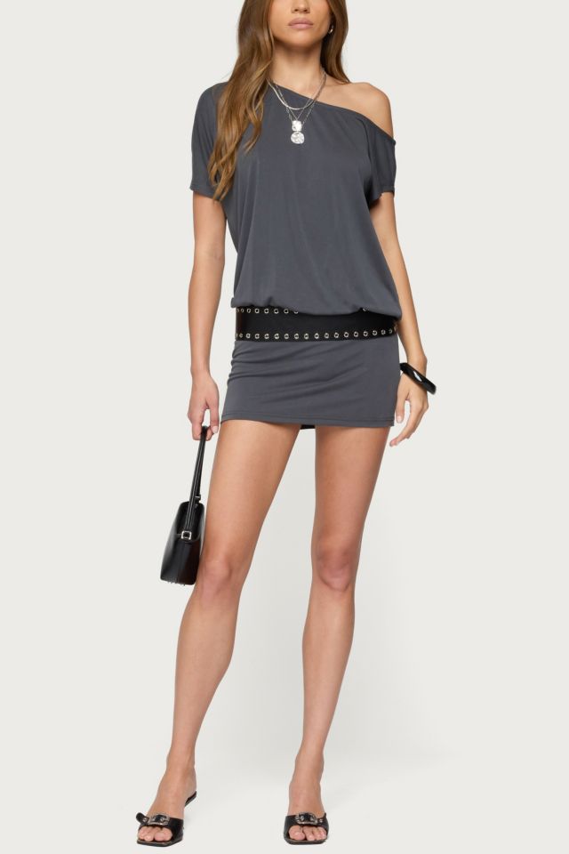Edikted Sevie Off Shoulder Mini Dress #1