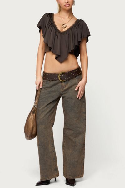 Edikted Petite Ace Relaxed Jean