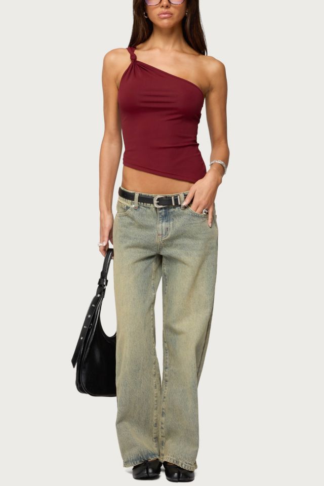 Edikted Petite Ace Relaxed Jeans #1