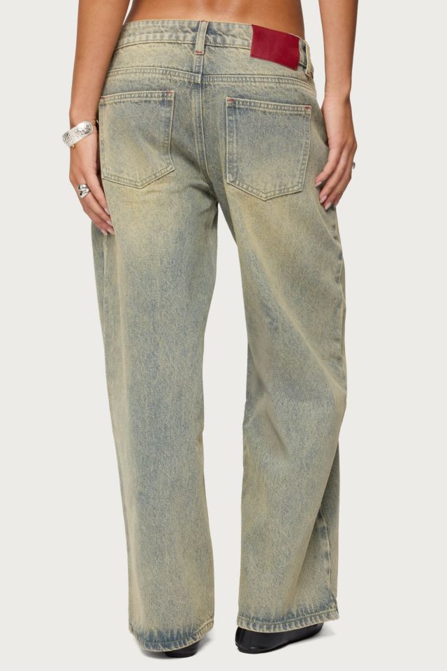 Edikted Petite Ace Relaxed Jeans #4