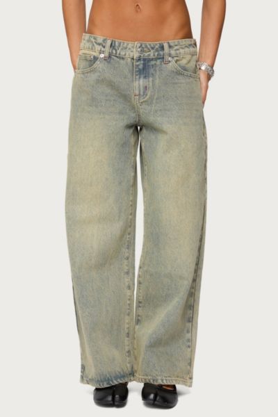 Edikted Petite Ace Relaxed Jeans