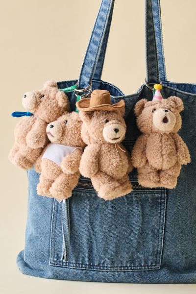 POP MART Ted2 Teddy Bear Action Blind Box Plushie Keychain