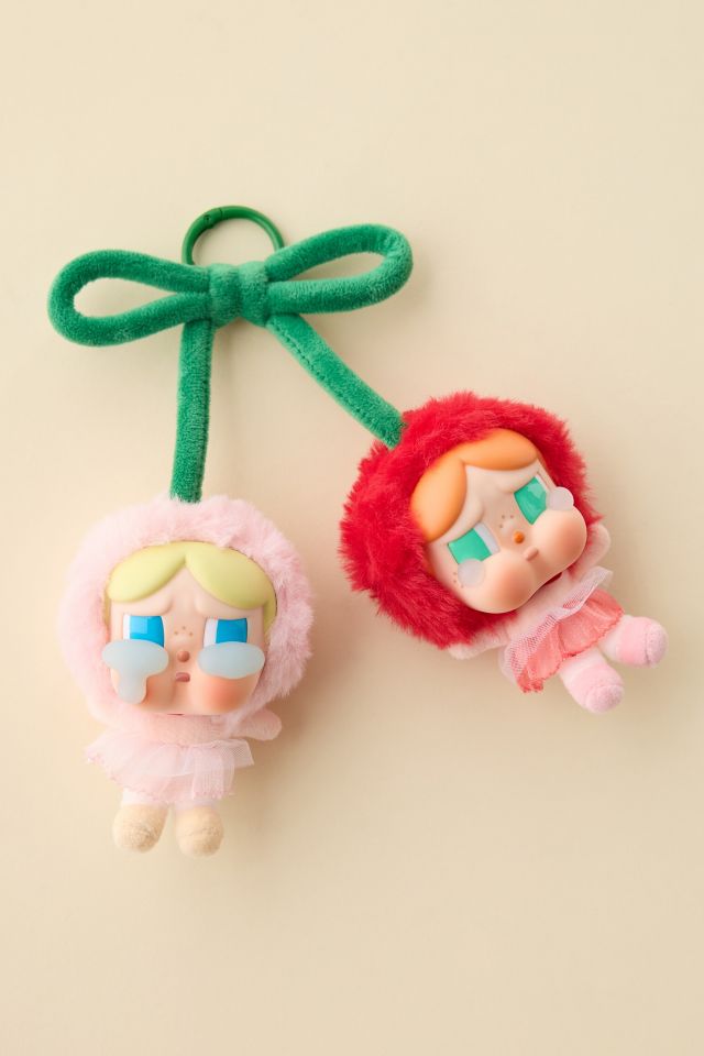 キーホルダー・アクリルキーホルダー Popmart crybaby crying for love cherry CRYBABY Crying For Love Series-Vinyl Plush Hanging Card