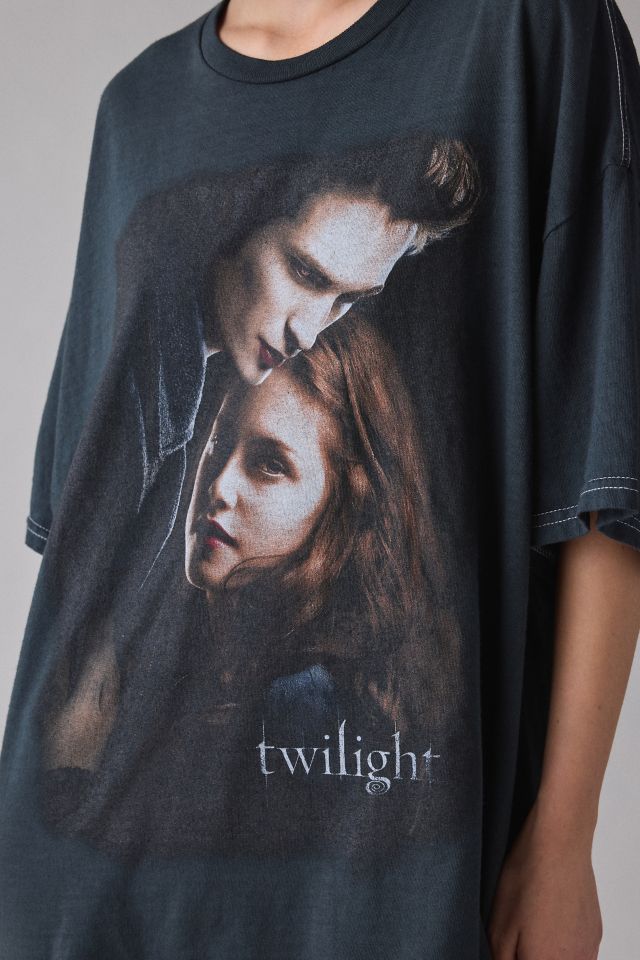 Twilight Graphic Oversized T-Shirt Dress #1
