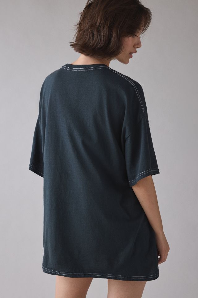 Twilight Graphic Oversized T-Shirt Dress #3