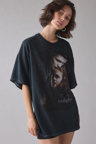 Twilight Graphic Oversized T-Shirt Dress