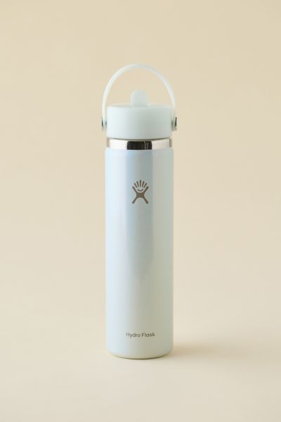 Hydro Flask Glimmer Wide Mouth Flex Straw 24 oz Water Bottle In Sky At Urban Outfitters