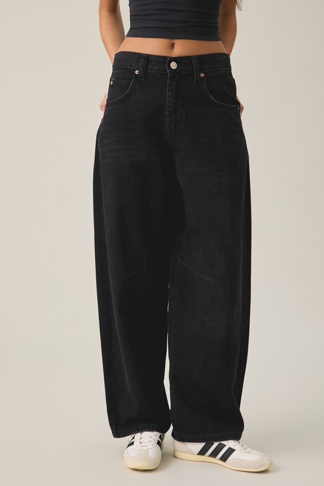 BDG Logan Buckle Baggy Barrel Jeans #1