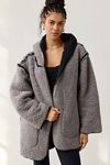 Out From Under Cloud Nine Reversible Fleece Hooded Teddy Jacket