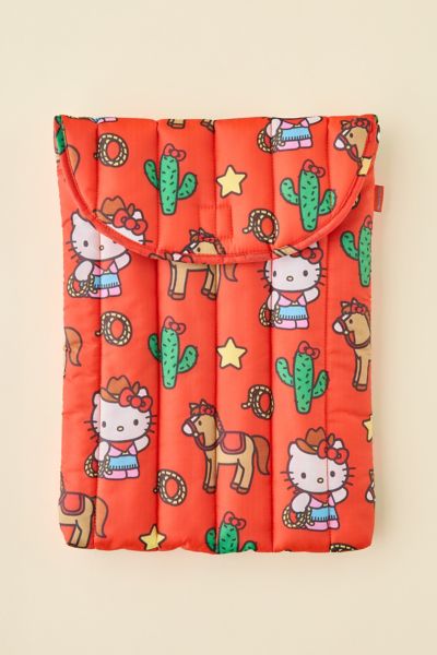 BAGGU X Hello Kitty And Friends Puffy Quilted Laptop Sleeve