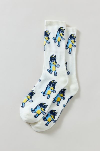 Bluey Allover Pattern Crew Sock