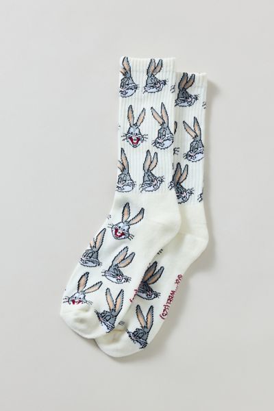 Bugs Bunny Allover Pattern Crew Sock