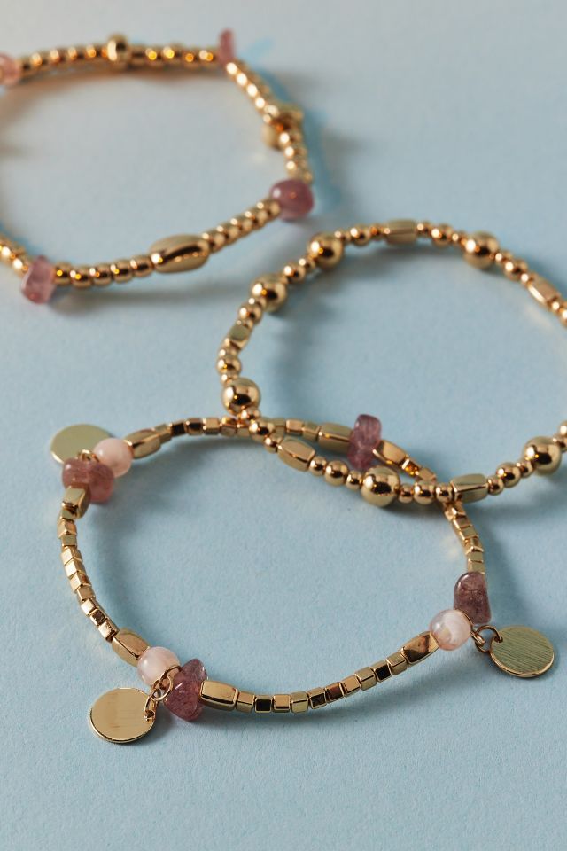 Sophia Stretch Beaded Bracelet Set #2