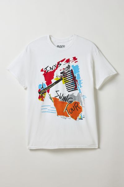Urban Outfitters Inxs Swing Tour Graphic Tee In White, Men's At  In White