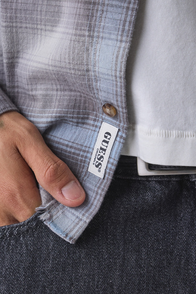 GUESS JEANS Oversize Crop Long Sleeve Shirt 2