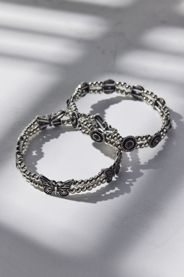 Ensemble de bracelets extensibles papillon Marisol #1
