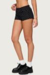 Edikted Twyla Polka Dot Stretch Shorts
