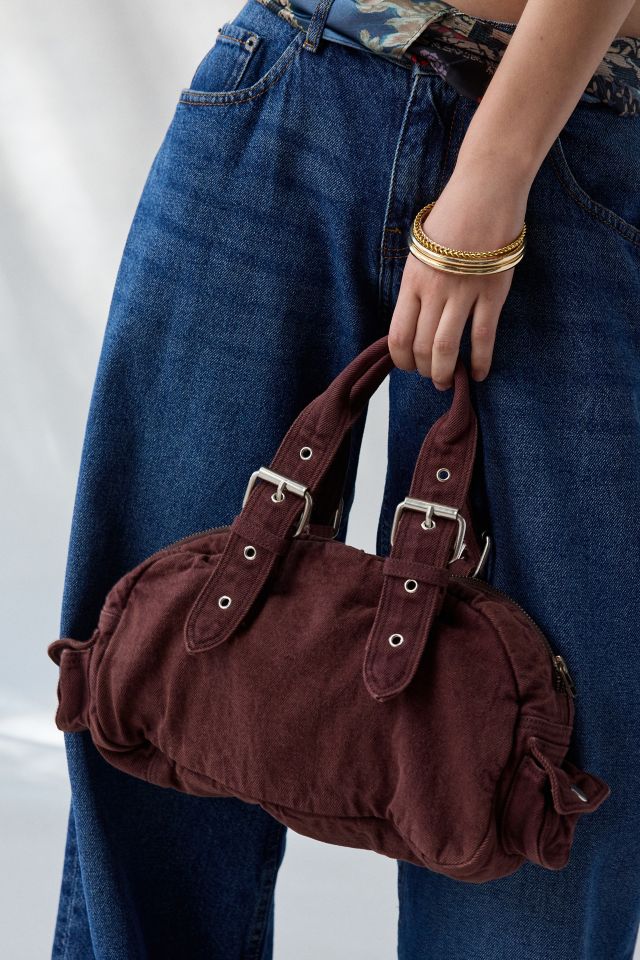 BDG Colored Denim Duffle Shoulder Bag #1