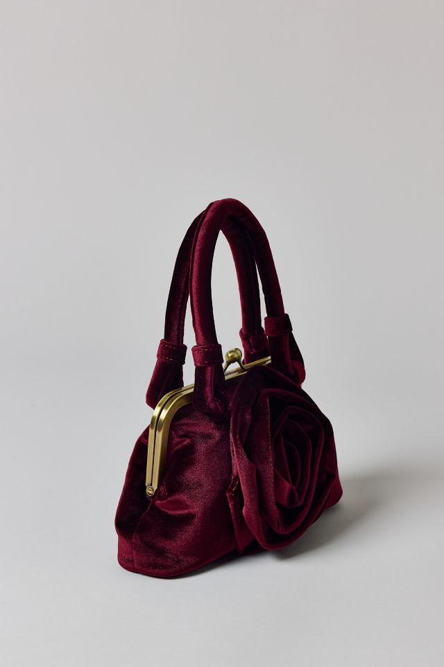Kimchi Blue Rose Velvet Kisslock Bag #2