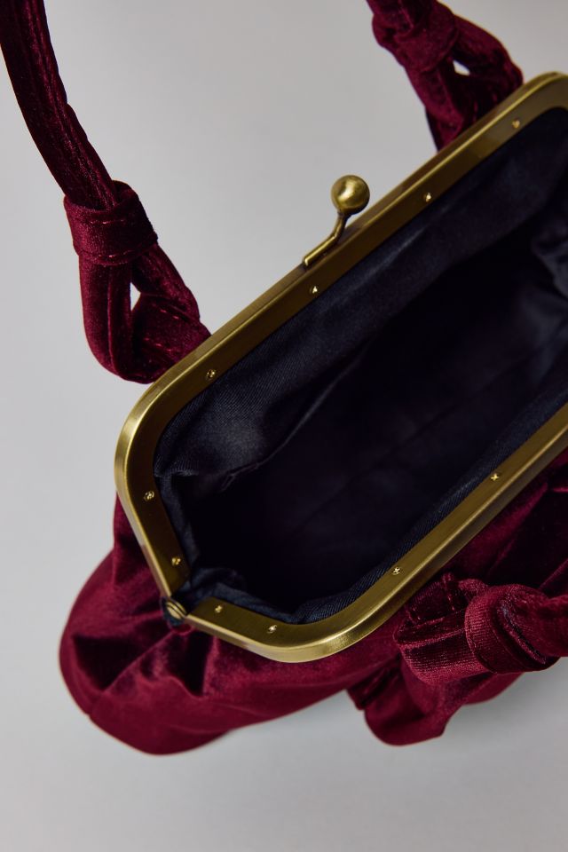 Kimchi Blue Rose Velvet Kisslock Bag #4