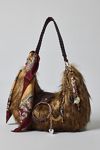 Silence + Noise Yasmin Faux Fur Hobo Bag