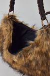 Silence + Noise Yasmin Faux Fur Hobo Bag