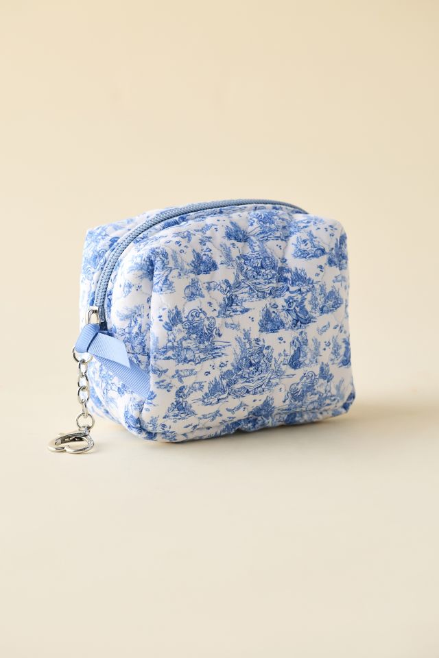 Mini Quilted Pouch Keychain #1