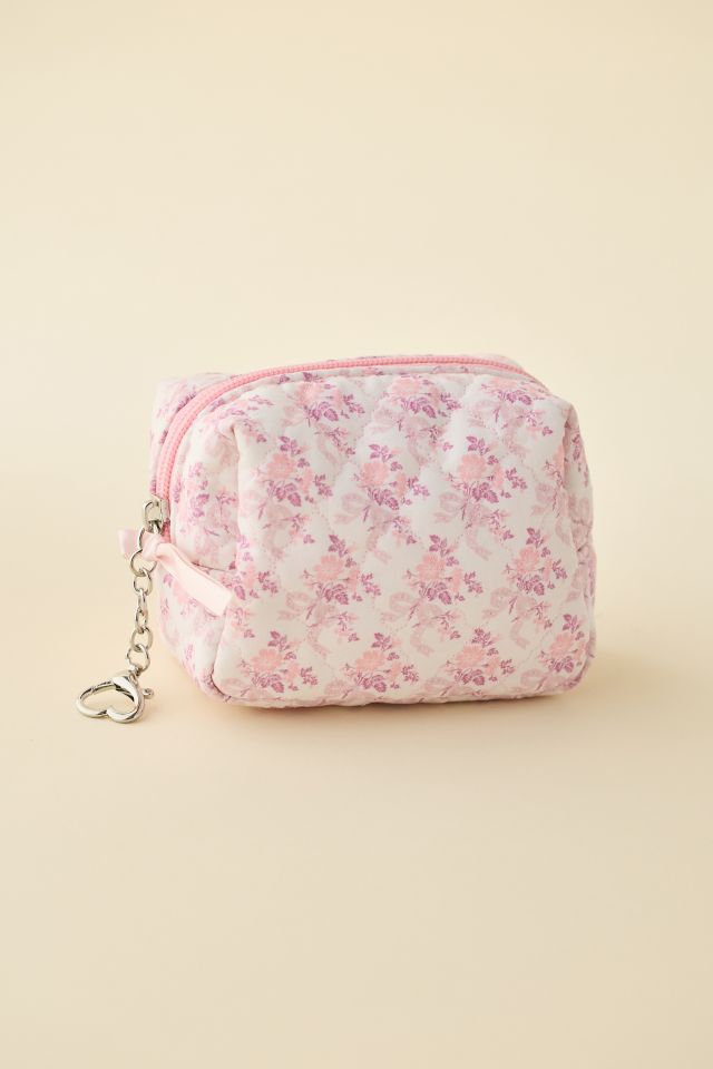 Mini Quilted Pouch Keychain #2