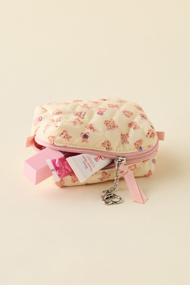 Mini Quilted Pouch Keychain #2