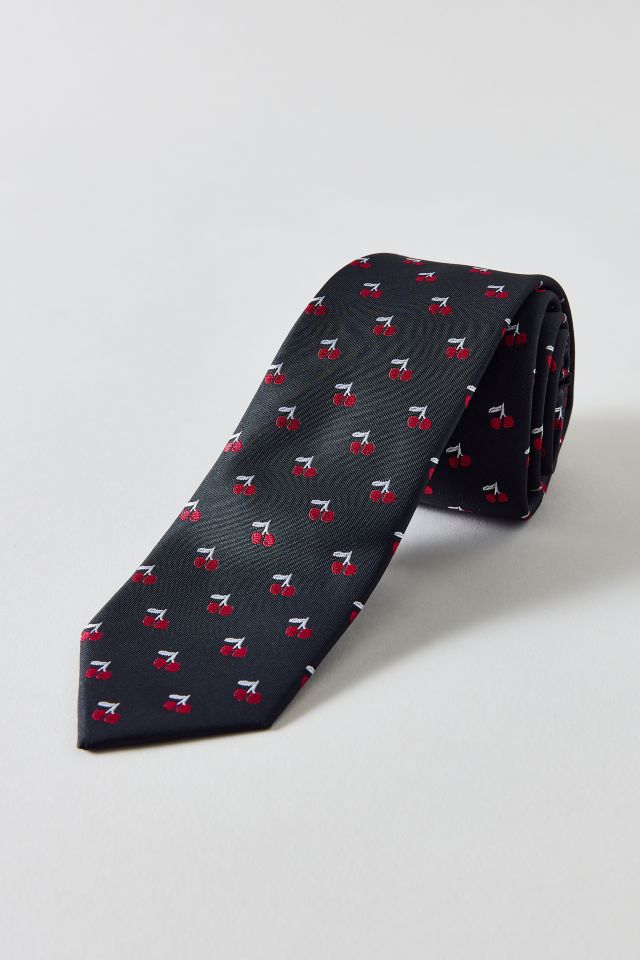 Cherry Print Neck Tie #1