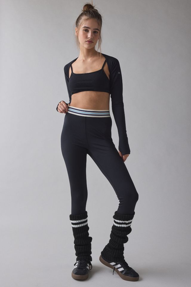 Athletic Striped Leg Warmers #1