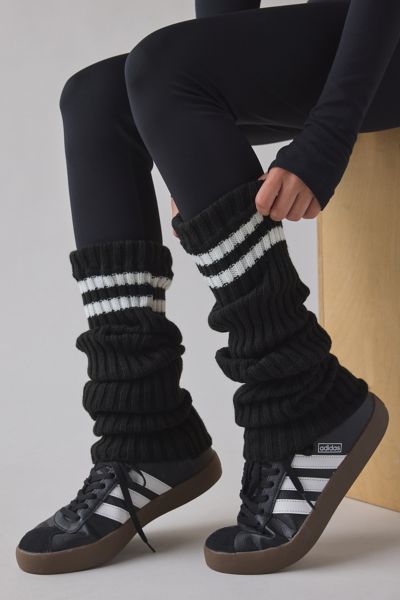 Athletic Striped Leg Warmers