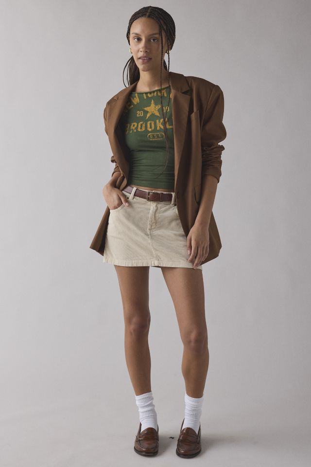 NYC Graphic Off-The-Shoulder Slim Tee #2