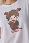 Monchhichi Girl Twin Graphic Slim Tee