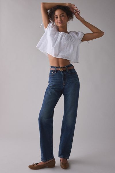 Levi's 501 Curve High-rise Straight Leg Jean In Cold Summer, Women's At Urban Outfitters