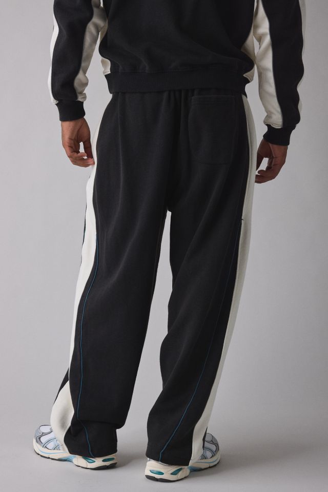 iets frans… Harri Paneled Wide Leg Sweatpant #3