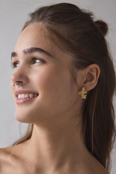 Mariposa Butterfly Post Earring
